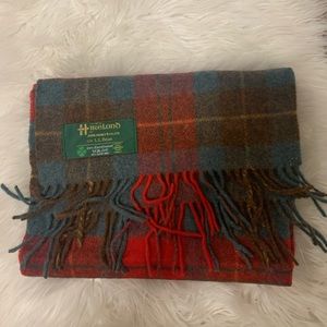 NEW LL Bean 100% Wool Scarf
